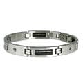 Stainless Steel Men's 1/4ct TDW Black Diamond Bracelet