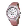 Zodiac Women's 'Air Dragon' Stainless Steel and Leather Quartz Watch