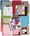 Personal Shopper April 2009 Dots & Stripes Scrapbooking Set