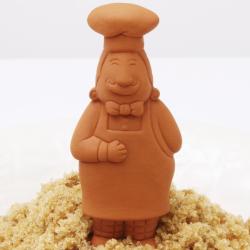 Clay Terracotta Brown Sugar Chef