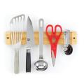 Bamboo Magnetic Knife And Tool Bar