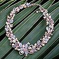 'Honey Peach' Freshwater Pearl Necklace (4-6 mm) (Thailand)