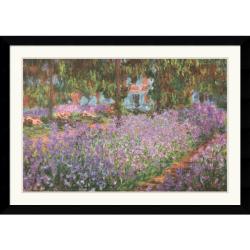 Claude Monet 'The Artist's Garden at Giverny, 1900' Framed Art Print