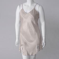 Happie Brand Women's Plus Size Satin Chemise Nightie