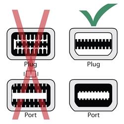 Mini DisplayPort to DVI Adapter/ DVI to HDTV Component Adapter