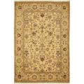Beneficial problem solver for rug Peshawar Pakistani Hand-knotted Peshawar Ivory Vegetable Dye Wool Rug (4' x 6')