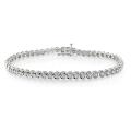 Sterling Silver 1ct TDW Diamond Bracelet (G-H, I2-I3)