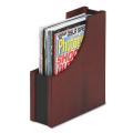 Rolodex Wood Mahogany Magazine File