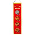 San Francisco 49ers Wool Heritage Banner