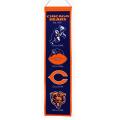 Chicago Bears Wool Heritage Banner