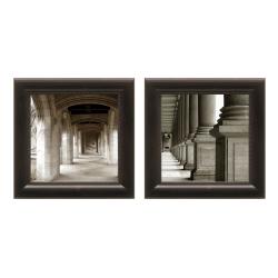 Steven Mitchell 'Down The Corridor' 2-piece Framed Wall Art