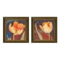 Online quotes for Ami Rowe Diner Amy Melious 'Dusk Tulip' Framed 2-piece Art Set