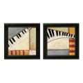 Susan Osborne 'Music Notes' Framed 2-piece Art Set