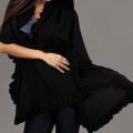 Cashmere Showroom Women's Ruffle Shawl