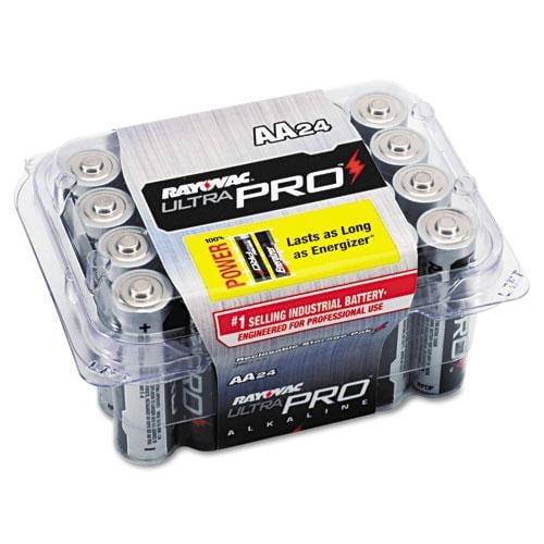 Rayovac Industrial Plus Alkaline AA Batteries (Case of 24) Today $17