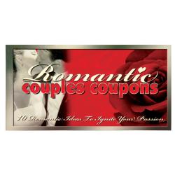 Romantic Couples 10 coupon Coupon Books (Pack of 10)