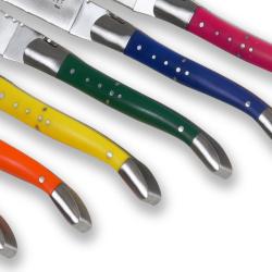 Laguiole Select Multicolor 6-piece Steak Knife Set