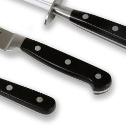 Laguiole Select 3-pc Black Handle Carving Set