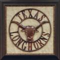 Accommodating guideline on iron Texas Antonio 'Iron Texas Longhorns' Framed Metal Wall Art