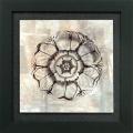 'Rosette V' Framed Wall Art