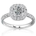14k White Gold 1 2/5ct TDW Diamond Engagement Ring (H-I, I1-I2)