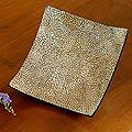 Eggshell and Wood 'The Living Earth' Mosaic Centerpiece (Thailand)