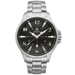 Bulova 'Adventurer' Men's Black Dial Watch