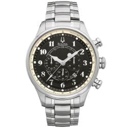 Bulova 'Adventurer' Chronograph Men's Black Dial Watch