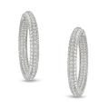 18k White Gold 14 5/8ct TDW Diamond Earrings (G-H, SI1-SI2)