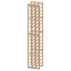 Epicureanist 73.375-inch 3-column with 54-bottle Wine Rack with Display 