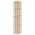 Epicureanist 73.375-inch 3-column with 54-bottle Wine Rack with Display