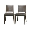 I have reviewed Mya Hookah so you do not have to! Mia Dark Brown Wood Dining Chairs (Set of 2)