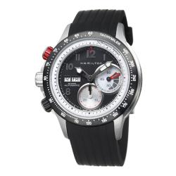 Hamilton Men's 'Khaki Aviation' Stainless Steel and Rubber Watch