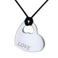 Stainless Steel LOVE Heart Necklace