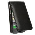 Black Leather Case for Apple iPhone 4