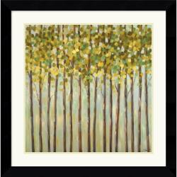 Libby Smart 'Different Shades of Green' Framed Art Print