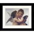 William Adolphe Bouguereau 'The First Kiss' Framed Art Print