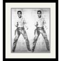 Andy Warhol 'Elvis 2 Times, 1963' Framed Art Print