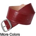 Journee Collection Women's Leather Belt