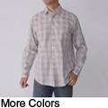Reunion Men's Long-sleeve Plaid Sport Shirt