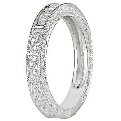 14k White Gold 1/5ct TDW Diamond Anniversary Ring (G-H, I2-I3)