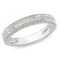 14k White Gold 1/5ct TDW Diamond Anniversary Ring (G-H, I2-I3)