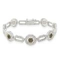 Sterling Silver 1/2ct TDW Brown Diamond Bracelet
