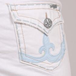 Laguna Beach Women's 'Manhattan? White Denim Mini Skirt 