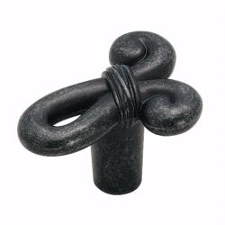 Amerock Cyprus Dark Wrought Iron Knobs (Pack of 10)