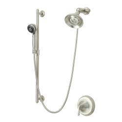 Kohler K-10827-4-BN Vibrant Brushed Nickel Essentials Performance Showering Package