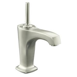 Kohler K-16230-4-BN Vibrant Brushed Nickel Margaux Single-Control Lavatory Faucet With 5-3/8" Spout And Lever Handle