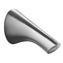 Kohler K-18485-CP Polished Chrome Symbol Wall-Mount, Non-Diverter Bath Spout