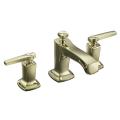 Kohler K-16232-4-AF Vibrant French Gold Margaux Widespread Lavatory Faucet With Lever Handles
