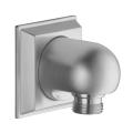 Kohler K-427-G Brushed Chrome Memoirs Wall-Mount Supply Elbow